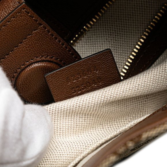 GUCCI Brown Leather Horsebit Tote Bag - Picture 10 of 10